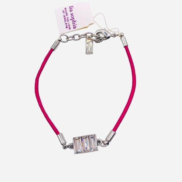 Women’s Lia Sophia Strawberry Parfait Bracelet - Picture 5 of 7